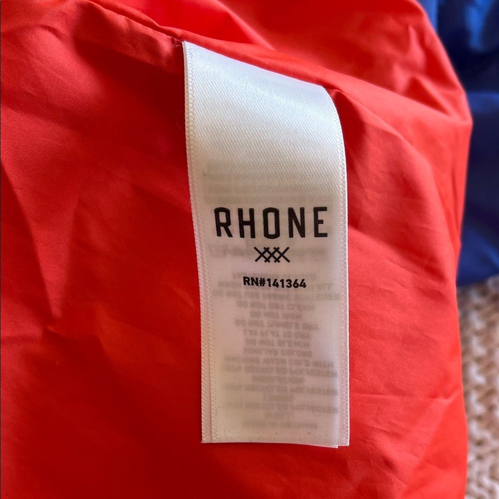 Rhone Men's Tundra Quilted Hooded Jacket, Recycled Water-Resistant Fabric M - Picture 8 of 13